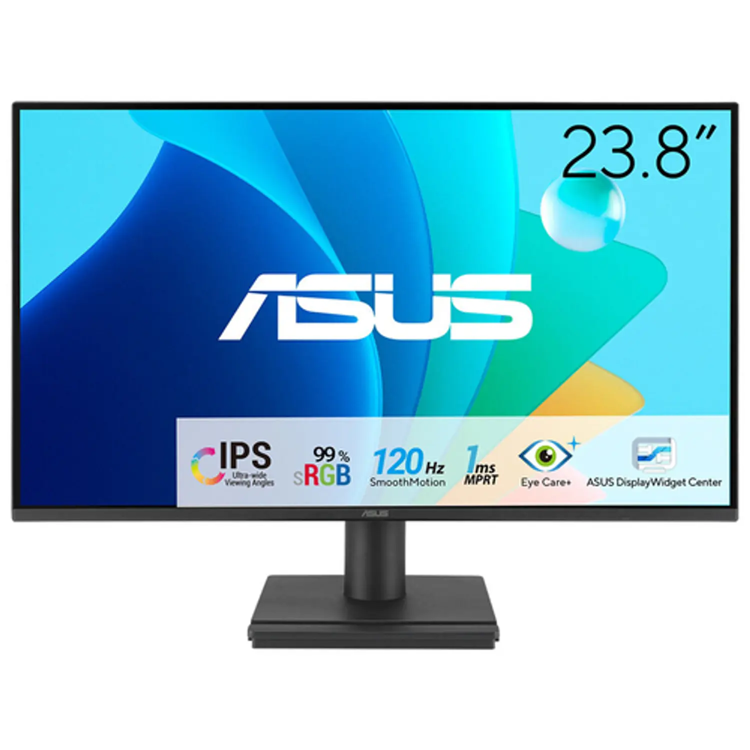 ASUS VA249HG Monitor 23,8” Full HD IPS, 120Hz, 1ms, Adaptive-Sync, HDMI/VGA 1