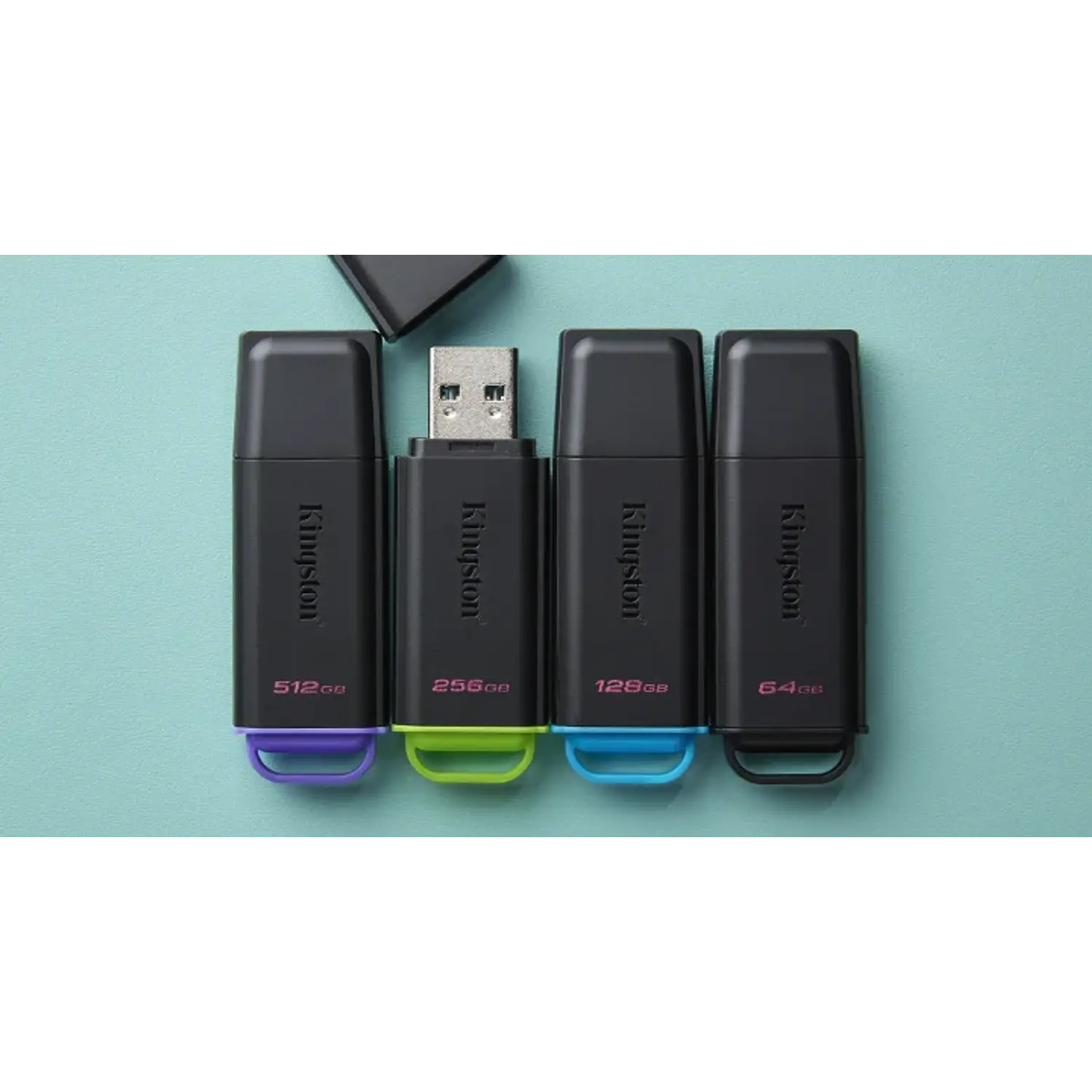 Kingston DataTraveler Exodia DTXG2/256GB, Pendrive 256GB, USB-A 3.2 Gen 1, Negro/Verde 6