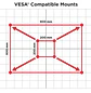 ViewSonic WMK-047-2, Soporte Mural Fijo para Pantallas, VESA 900x600, 160kg, Mini PC, Negro - Miniatura 3