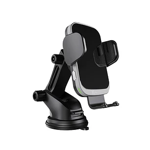 Klip Xtreme PowerCar Tech KCW-515, Cargador Inalámbrico para Auto Qi 15W, con Sensor Automático