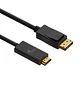Xtech XTC-359, Cable DisplayPort 1.2 a HDMI, Audio y Video 4K 30Hz, 3m, 10.2Gbps, 30AWG, Negro - Miniatura 2