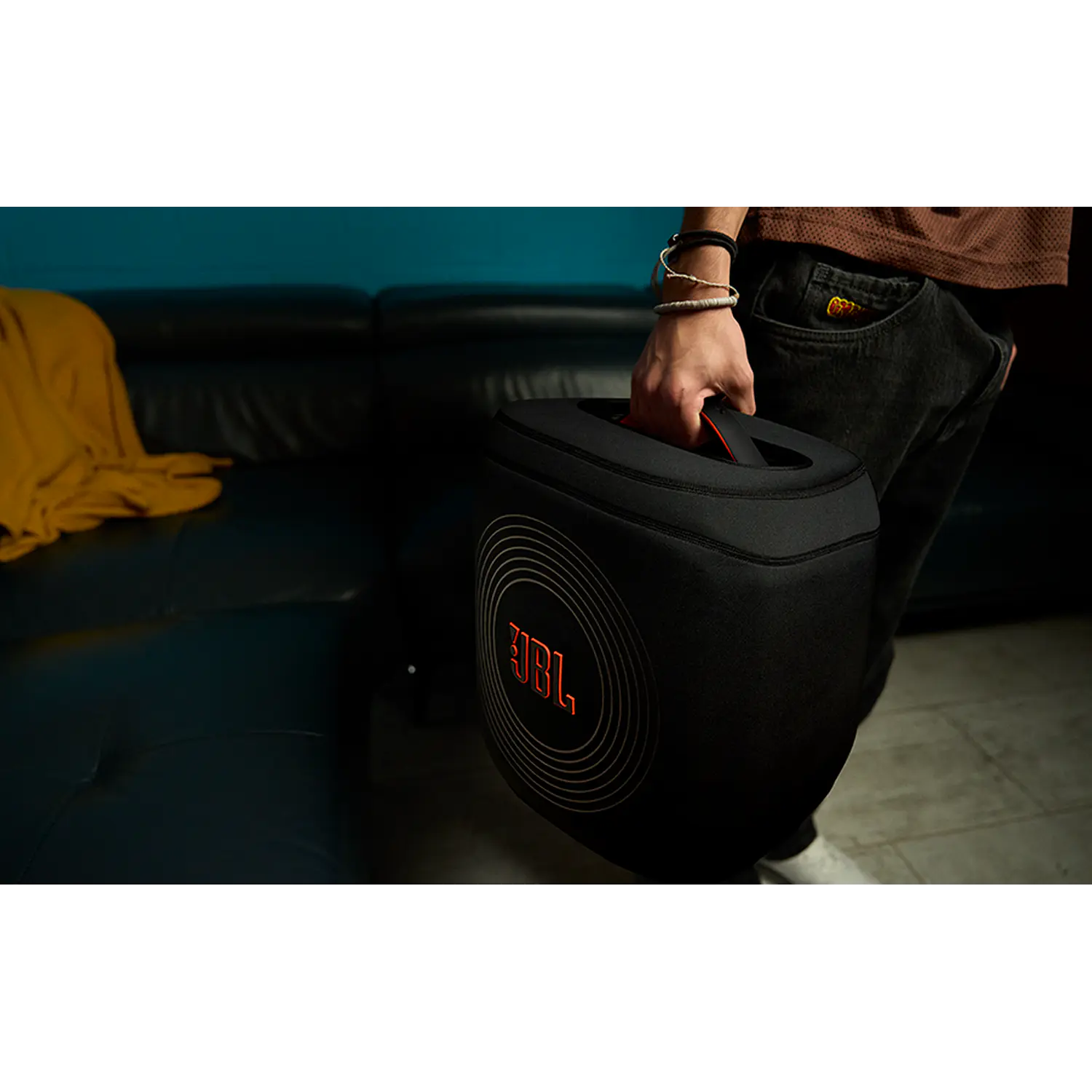 JBL PartyCover Encore 2, Funda Protectora para PartyBox Encore 2 y Essential 2, Negra 9