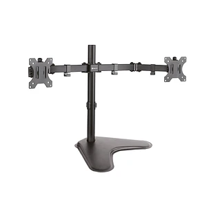 Klip Xtreme KPM-311, Soporte Doble para Monitores 13 a 32, 8kg por Brazo, VESA 100x100, Negro