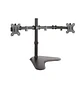 Klip Xtreme KPM-311, Soporte Doble para Monitores 13 a 32, 8kg por Brazo, VESA 100x100, Negro - Miniatura 2