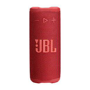 JBL Grip, Parlante Bluetooth Portátil 16W, IP68, Auracast y Luz Ambiental, Rojo