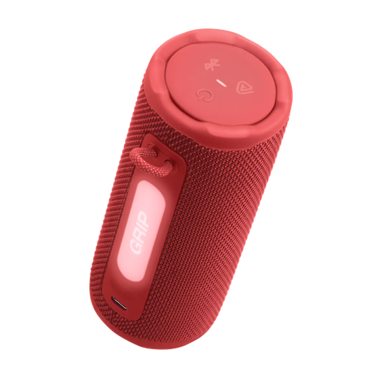JBL Grip, Parlante Bluetooth Portátil 16W, IP68, Auracast y Luz Ambiental, Rojo 5
