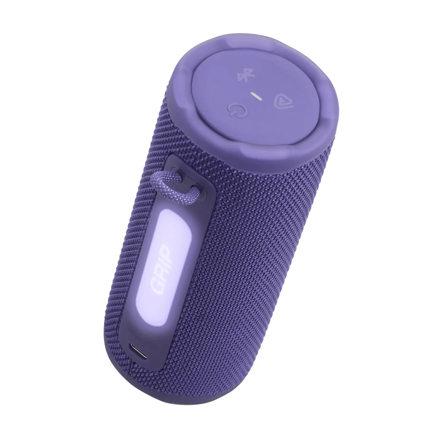 JBL Grip, Parlante Bluetooth Portátil 16W, IP68, Auracast y Luz Ambiental, Morado 5