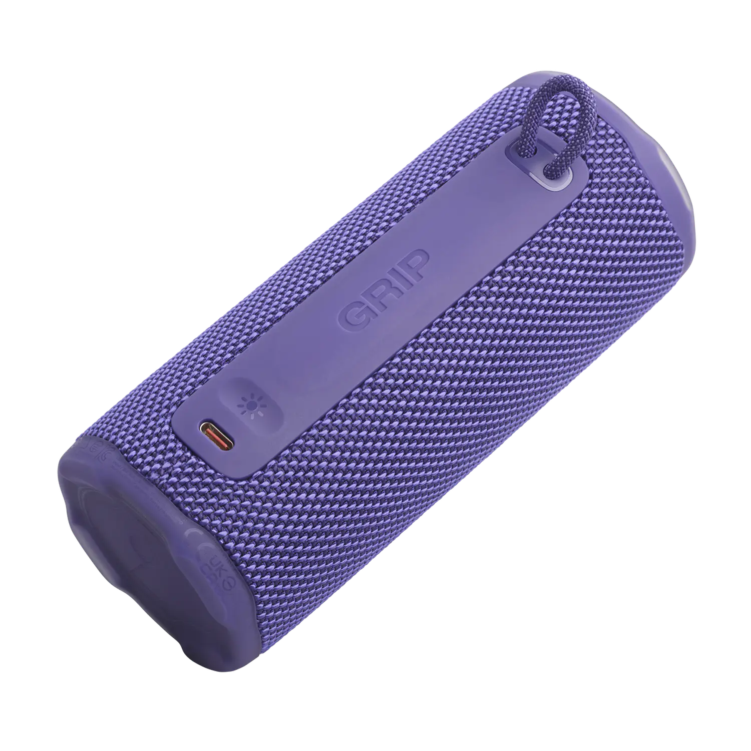 JBL Grip, Parlante Bluetooth Portátil 16W, IP68, Auracast y Luz Ambiental, Morado 6