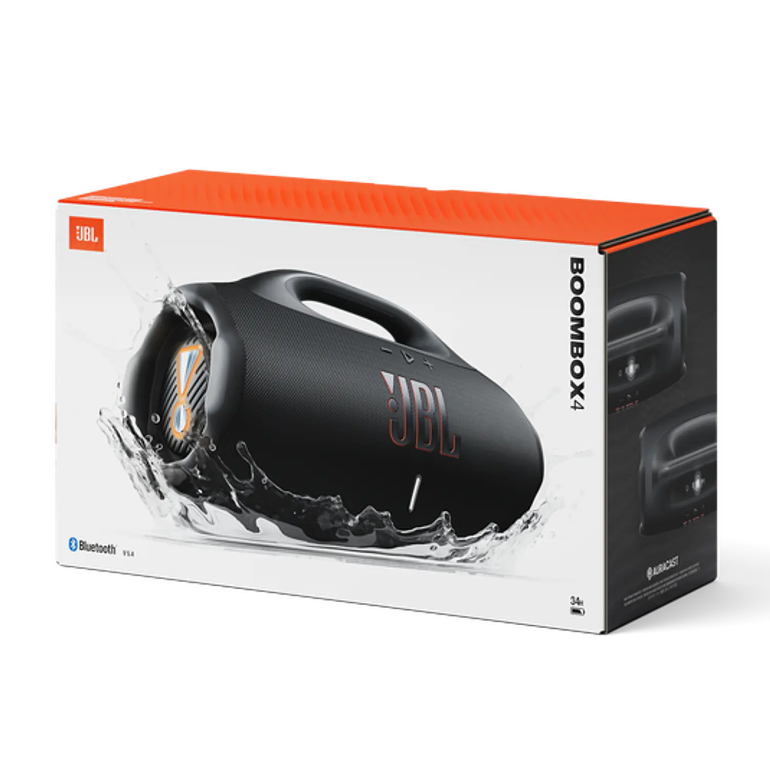 JBL Boombox 4, Parlante Bluetooth Portátil 210W, IP68, Auracast y 34 Horas, Negro 7