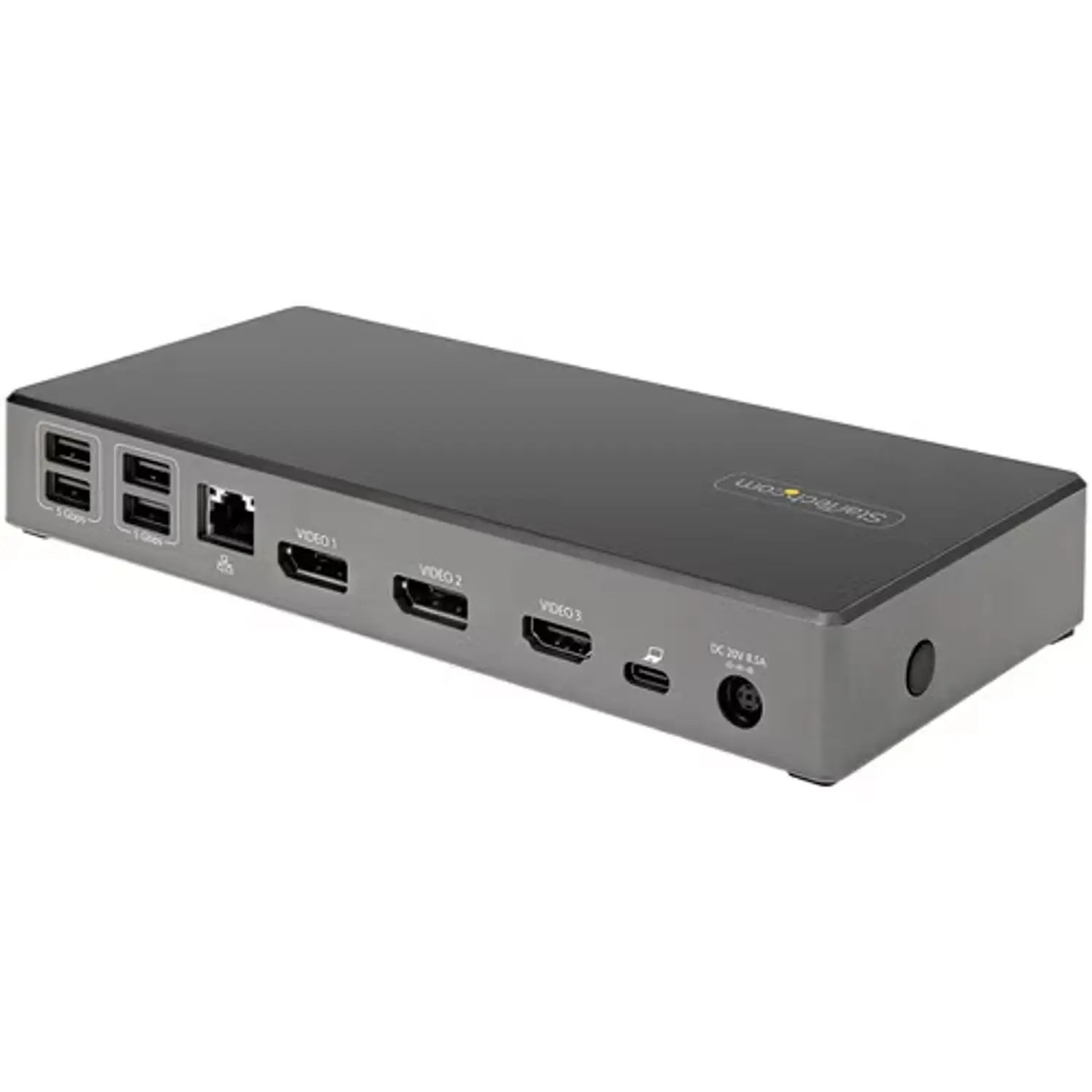 StarTech.com DK31C2DHSPDUE, Docking Station USB-C para 3 Monitores 4K, PD 100W y 6 USB 2