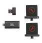 JBL EasySing Mics, 2 Micrófonos Inalámbricos con IA y Dongle USB-C para PartyBox, Negro - Miniatura 5
