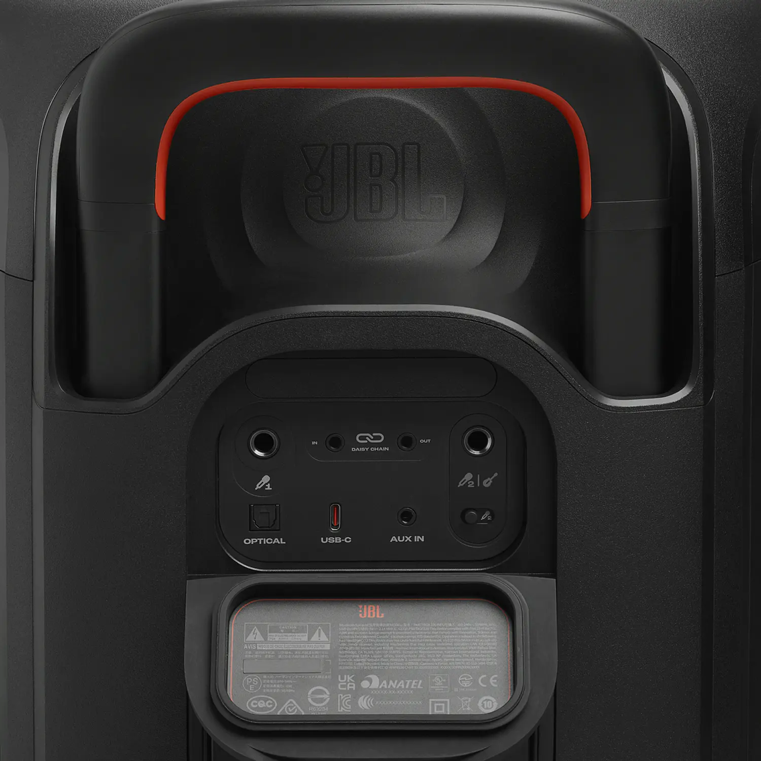 JBL PartyBox 330, Parlante Portátil 280W, Bluetooth 6.0, Karaoke, IPX4, 18h, Negro 10