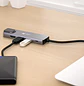 Xtech XTC-572 Hub USB-C 5 en 1, HDMI 4K, Gigabit, 2 USB 3.0, PD 100W, Gris - Miniatura 5