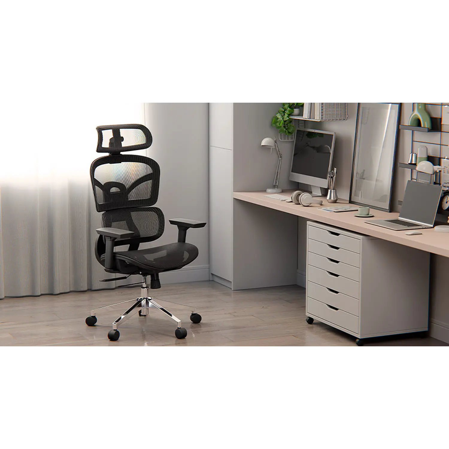 Xtech Paphos XTF-OC415, Silla Ejecutiva Ergonómica, Brazos 3D, 150kg, Negro 8