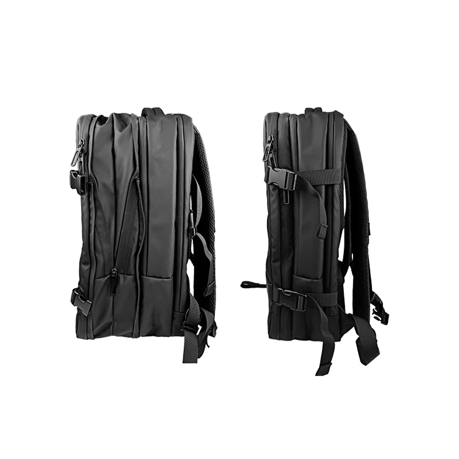 Klip Xtreme Airlift KNB-975, Mochila de Viaje 2 en 1, Notebook 15.6, Bomba de Vacío, TSA 3