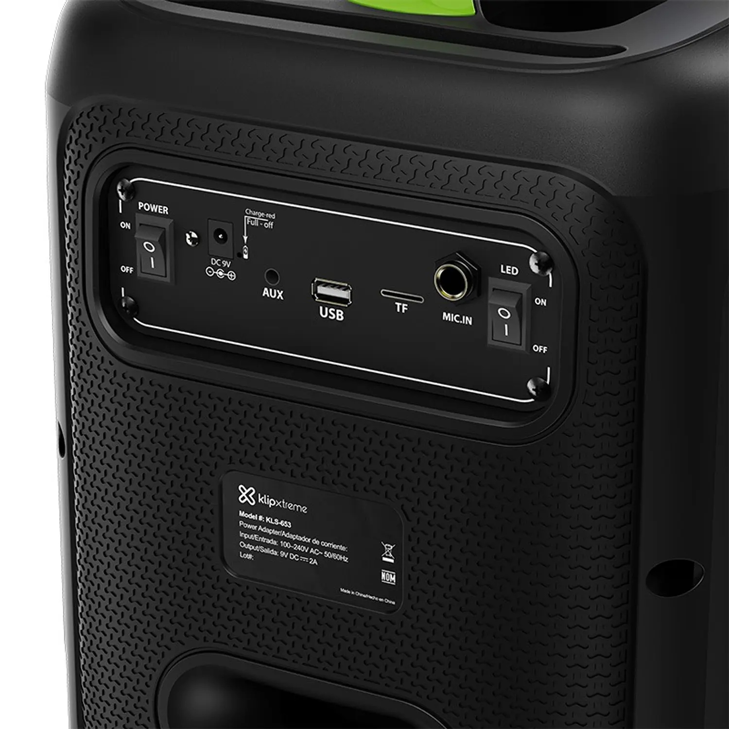 Klip Xtreme UltraBlaster KLS-653, Parlante 1500W, 2 Micrófonos, Trípode, Bluetooth 5.3 2