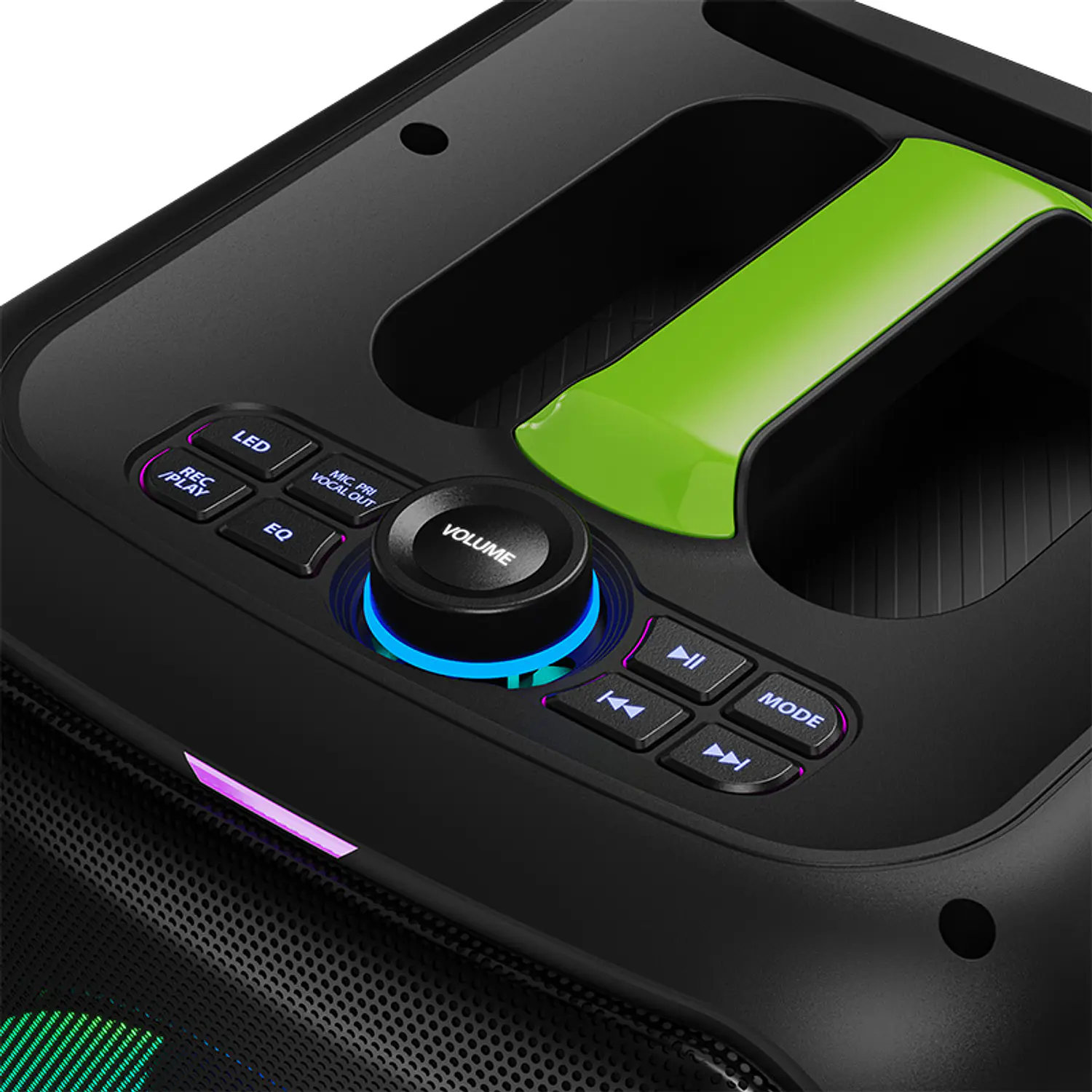 Klip Xtreme UltraBlaster KLS-653, Parlante 1500W, 2 Micrófonos, Trípode, Bluetooth 5.3 4