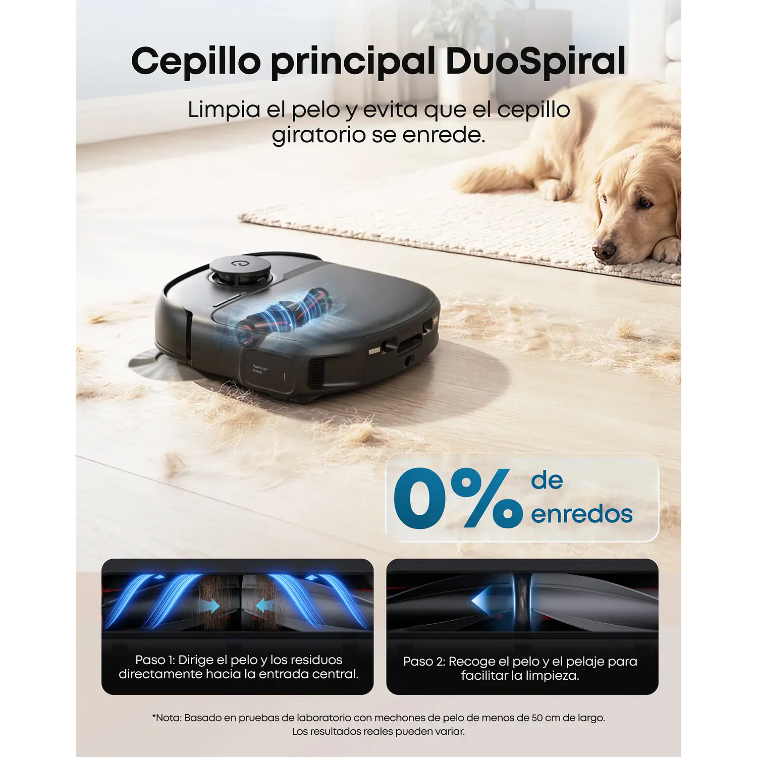 Eufy Omni C28 T211A310, Robot Aspirador y Mopa 15.000 Pa, Estación 5 en 1, Negro 6