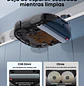 Eufy Omni C28 T211A310, Robot Aspirador y Mopa 15.000 Pa, Estación 5 en 1, Negro - Miniatura 5