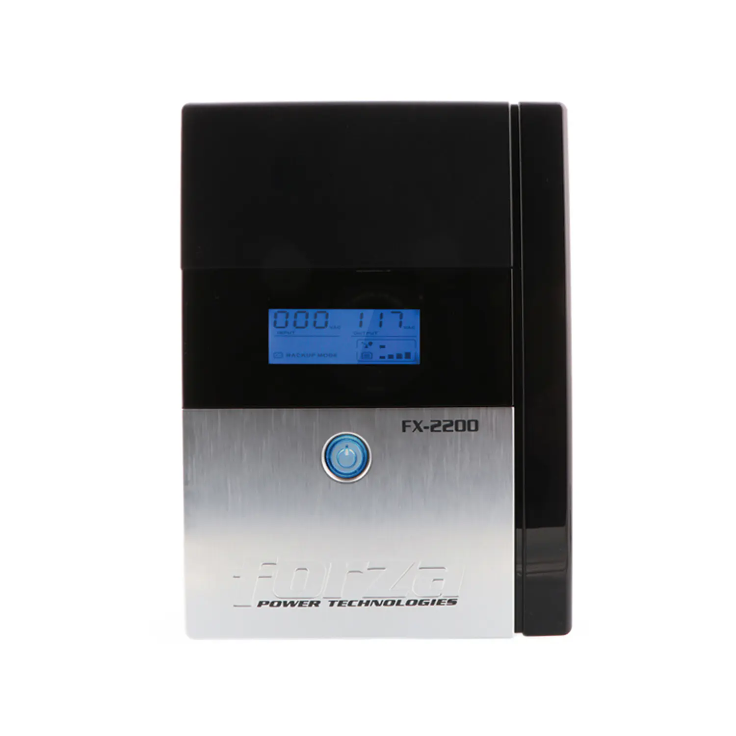 Forza FX-2200LCD-C, UPS Interactiva 2200VA/1200W, LCD, AVR, USB, 220V 1