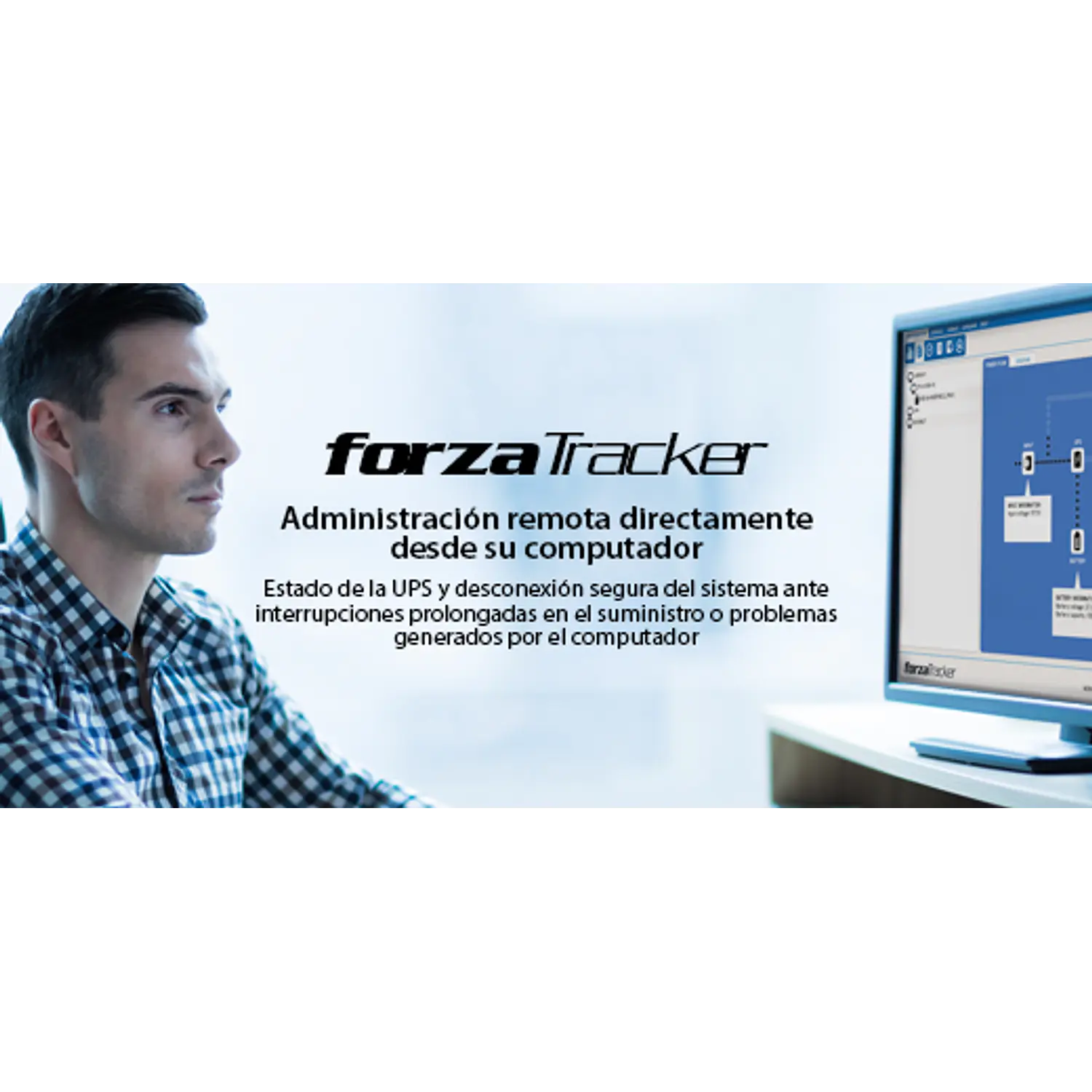 Forza FX-2200LCD-C, UPS Interactiva 2200VA/1200W, LCD, AVR, USB, 220V 7