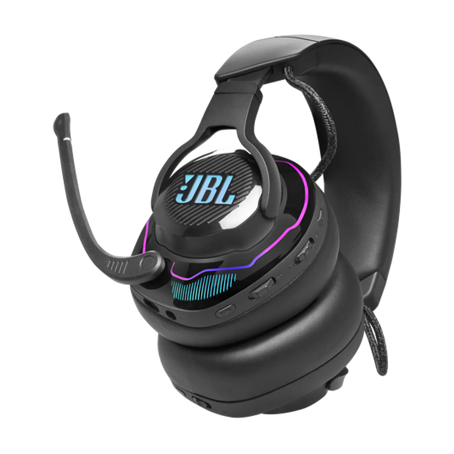 JBL Quantum 910 Wireless, Audífonos Gaming ANC, 2.4GHz, Bluetooth 5.2, 39h, Negro 9