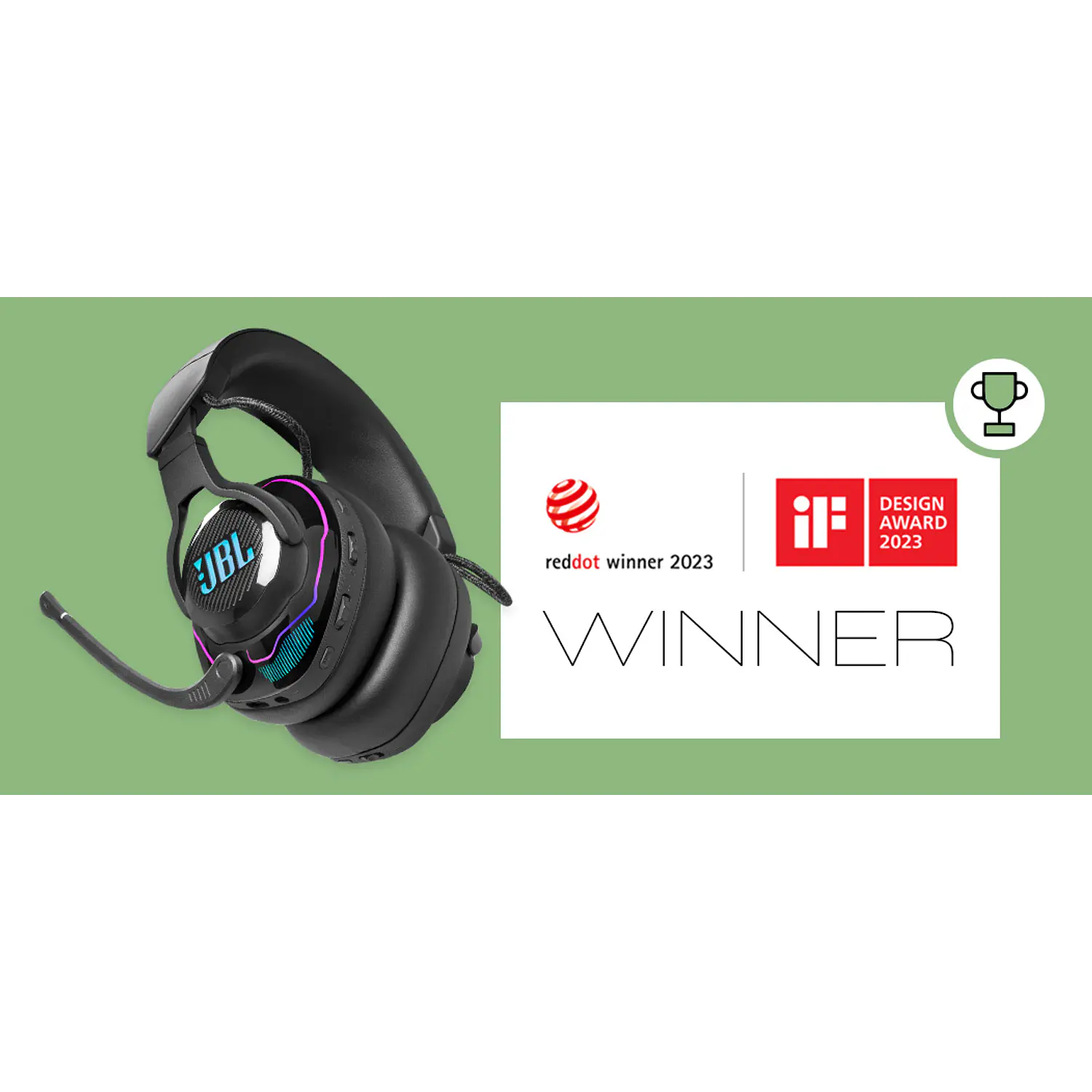 JBL Quantum 910 Wireless, Audífonos Gaming ANC, 2.4GHz, Bluetooth 5.2, 39h, Negro 18