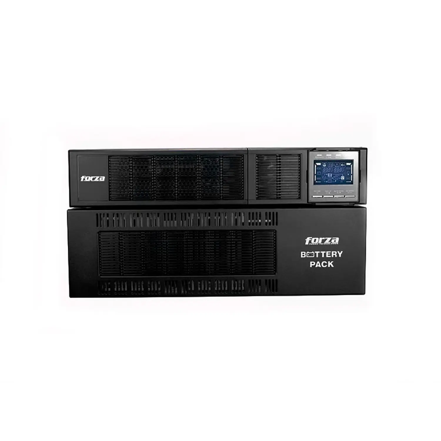 Forza Atlas FDC-210KMR, UPS en Línea 10kVA/10kW, Doble Conversión, Rack 2U, SNMP, USB, RS-232 2