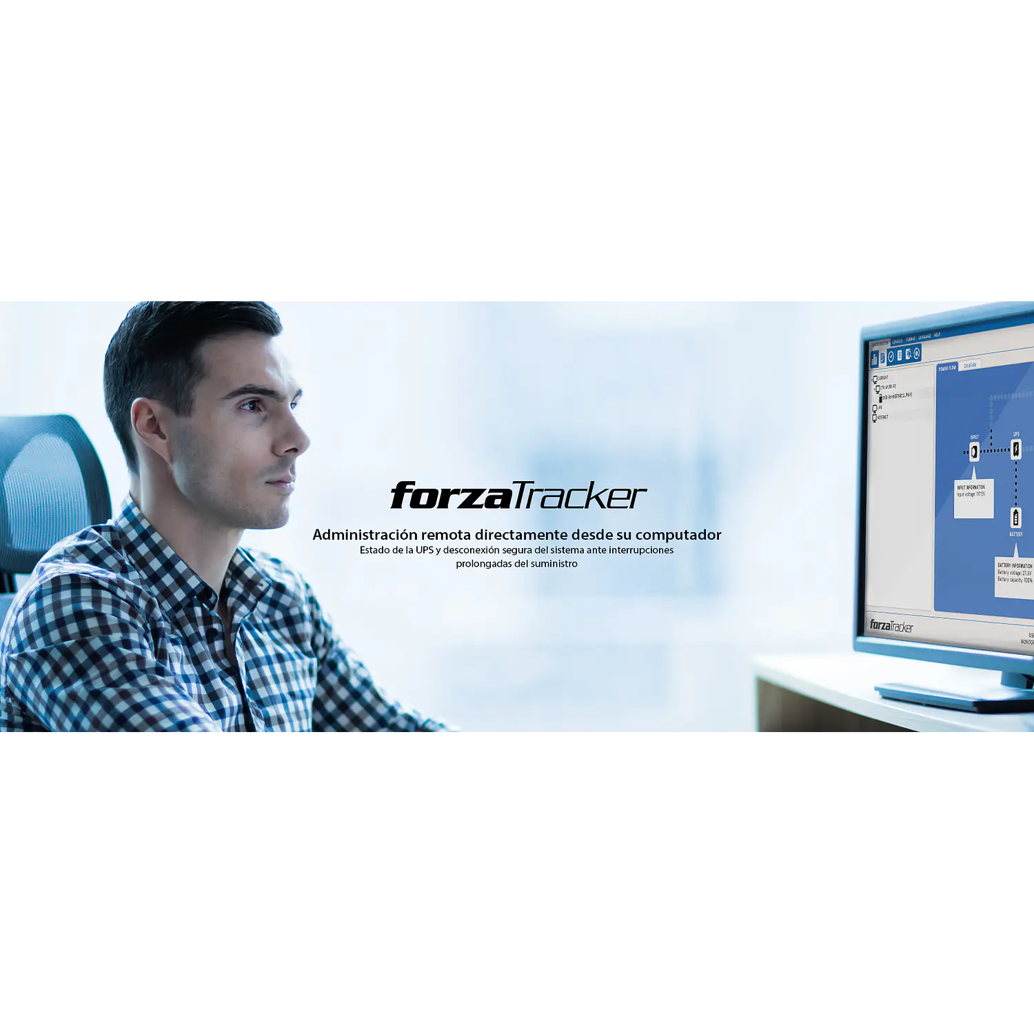 Forza Atlas FDC-210KMR, UPS en Línea 10kVA/10kW, Doble Conversión, Rack 2U, SNMP, USB, RS-232 10