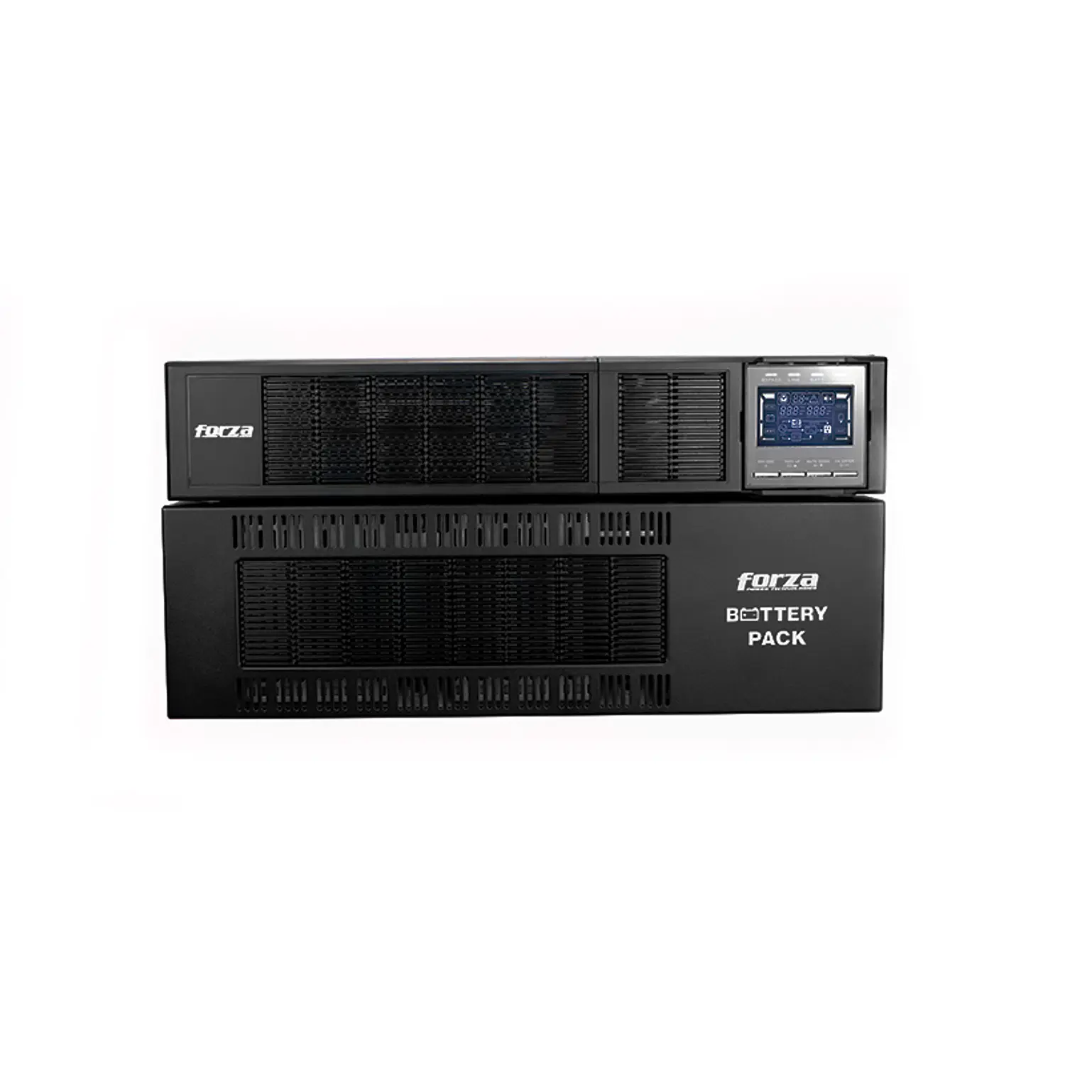 Forza Atlas FDC-210KMR, UPS en Línea 10kVA/10kW, Doble Conversión, Rack 2U, SNMP, USB, RS-232 1
