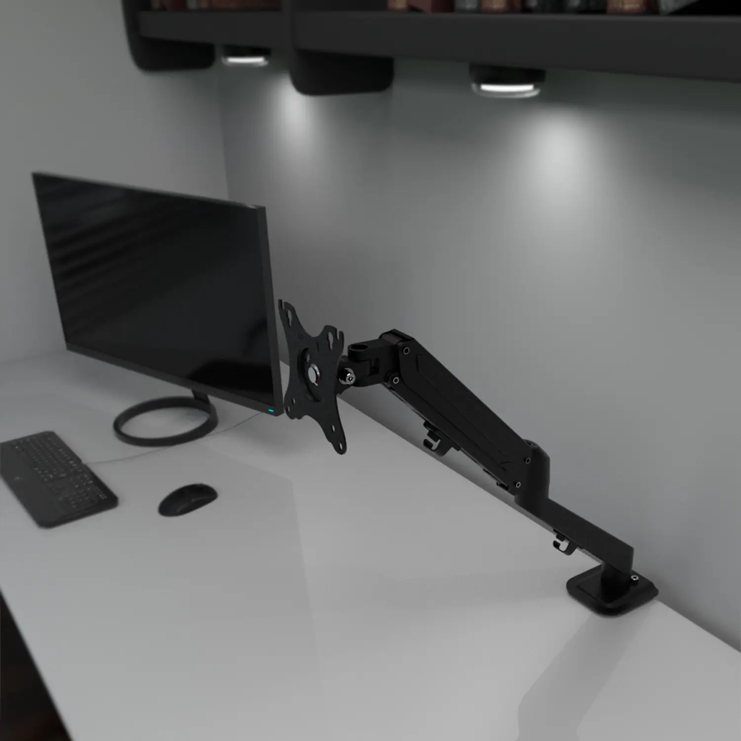 Klip Xtreme KMM-400, Soporte Neumático para Monitor 17-27