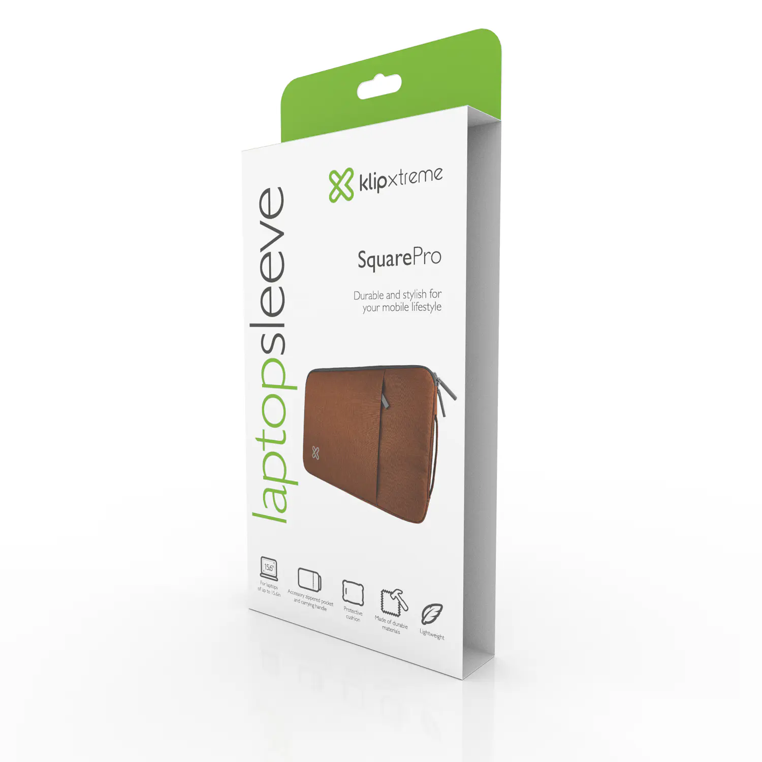 Klip Xtreme SquarePro KNS-420BL, Funda para Notebook 15.6