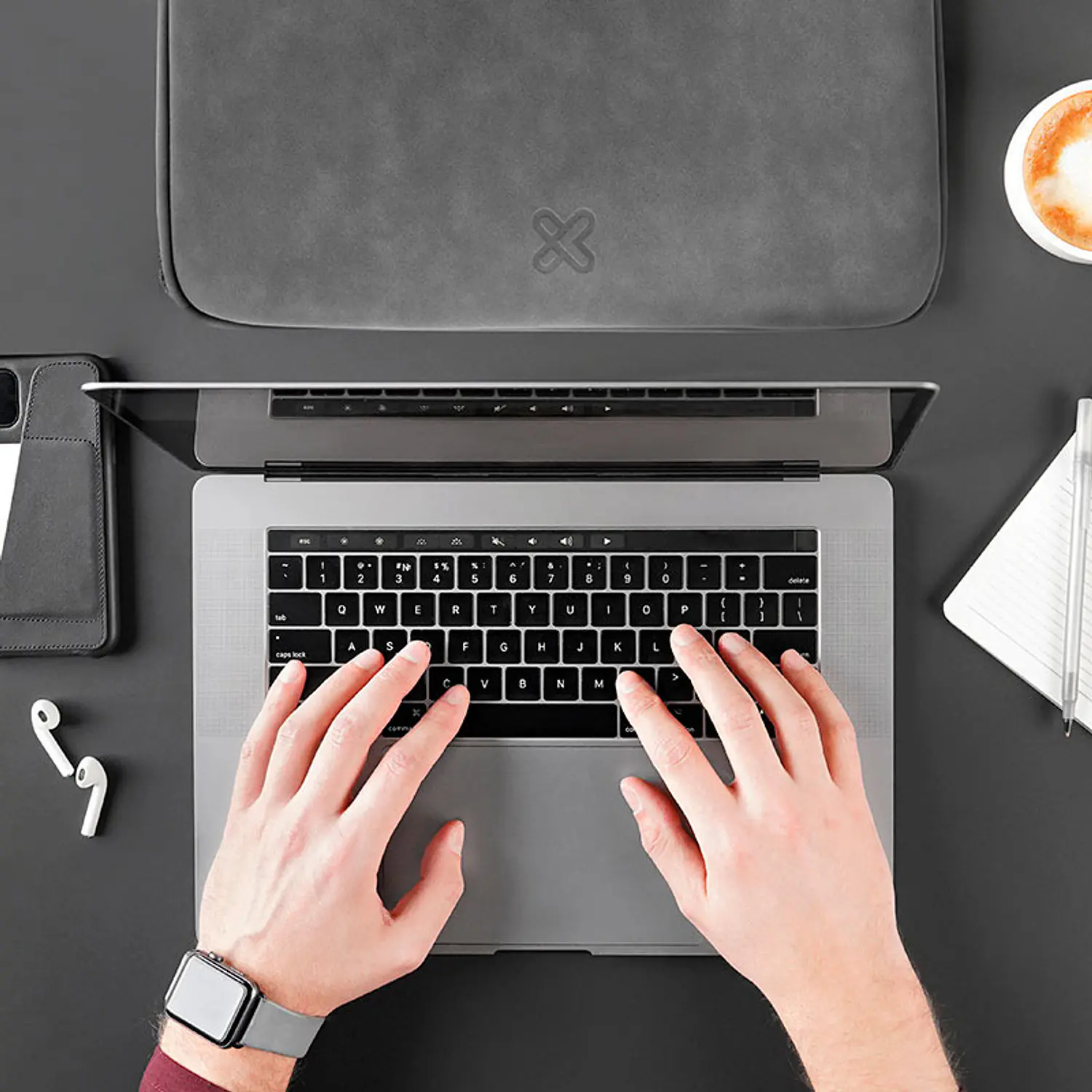 Klip Xtreme SquareShield KNS-220BL, Funda para Notebook 15.6