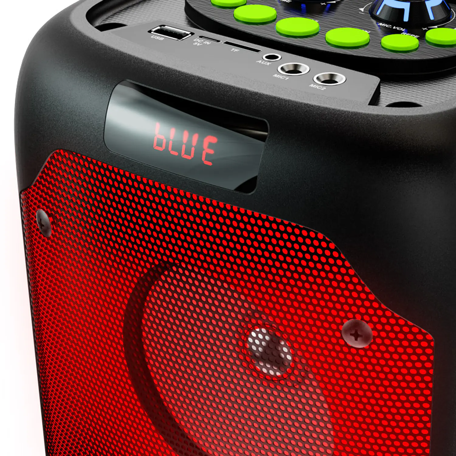 Parlante Karaoke Klip Xtreme BoomFire, 80W RMS, Bluetooth 5.0 y Luces LED 2