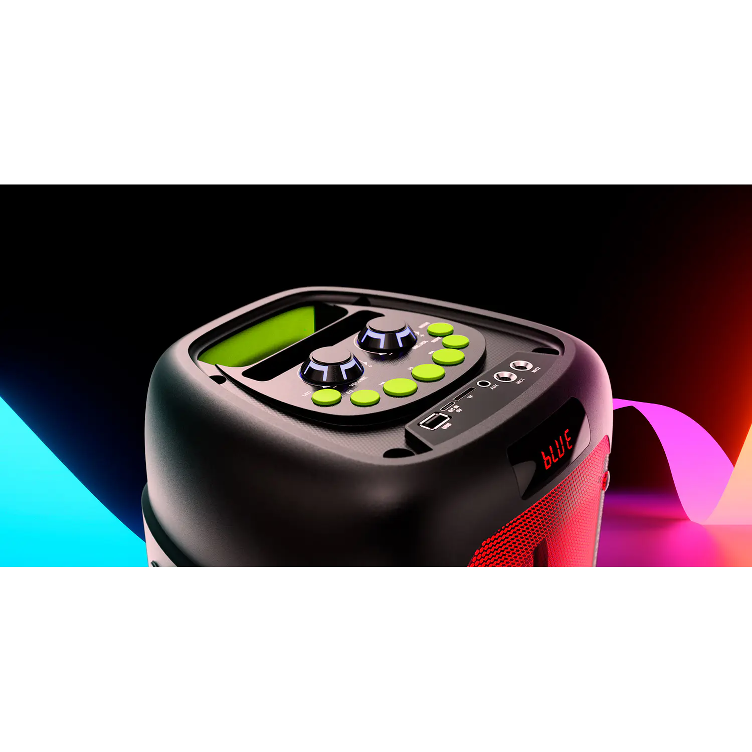 Parlante Karaoke Klip Xtreme BoomFire, 80W RMS, Bluetooth 5.0 y Luces LED 9