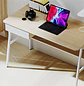 Xtech XTF-CD207, Escritorio 120x60x76 cm, Gaveta, Estante, Marco de Acero, 40 kg, Roble/Blanco - Miniatura 6