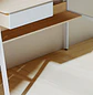 Xtech XTF-CD207, Escritorio 120x60x76 cm, Gaveta, Estante, Marco de Acero, 40 kg, Roble/Blanco - Miniatura 8
