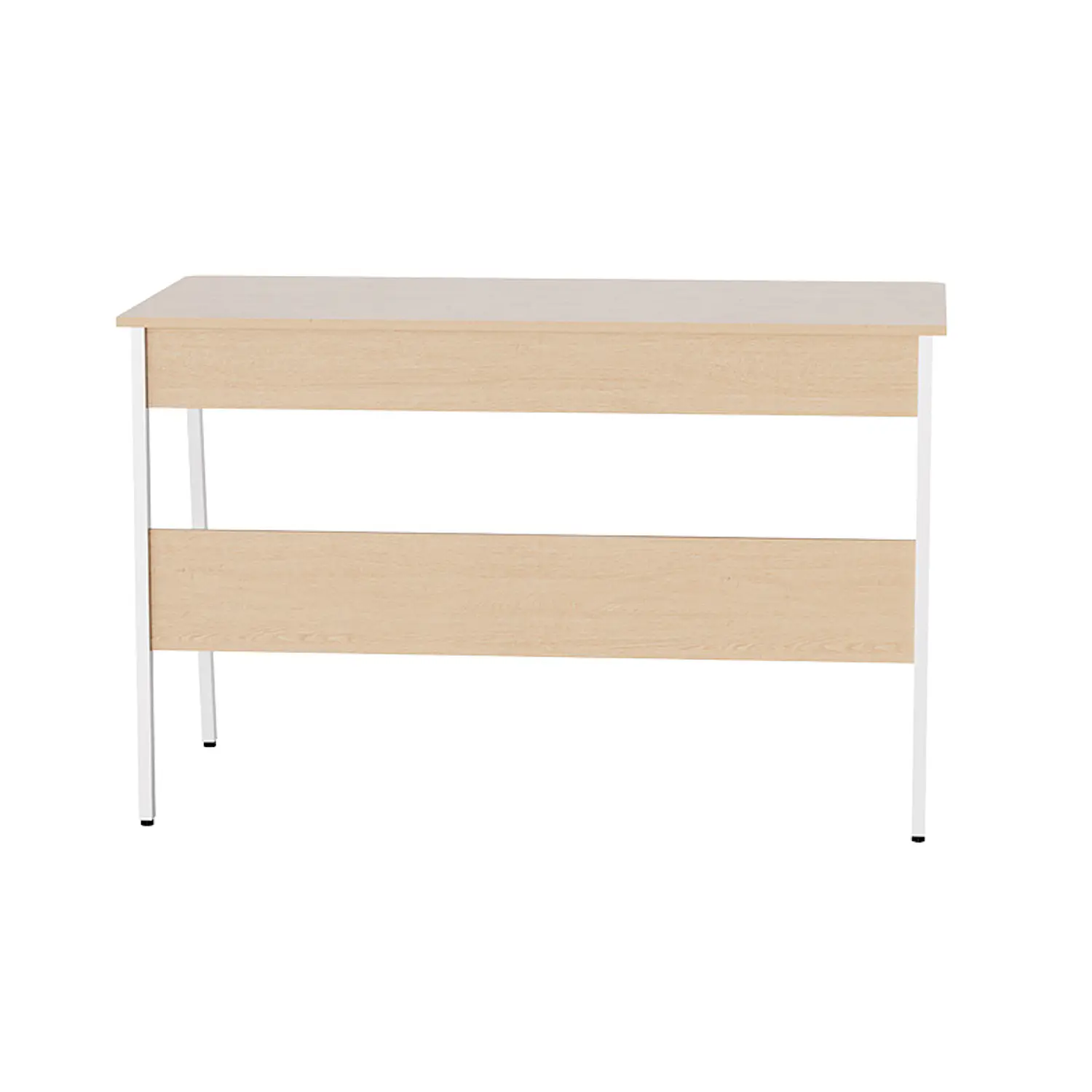 Xtech XTF-CD207, Escritorio 120x60x76 cm, Gaveta, Estante, Marco de Acero, 40 kg, Roble/Blanco 4