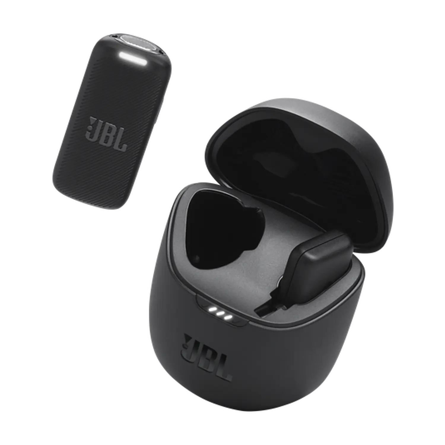 JBL Quantum Stream Wireless USB-C, Micrófono Gamer Inalámbrico de Solapa, 2.4 GHz, Negro 2