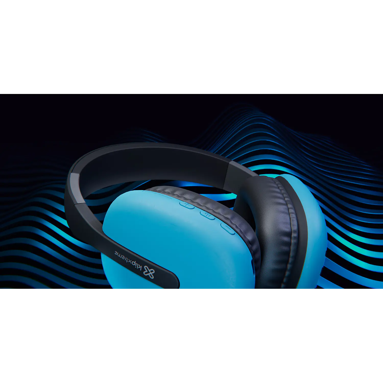 Klip Xtreme KWH-010BK ZoundTune Audífonos Bluetooth On-Ear, 25h, 3.5mm, Negro 9