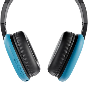 Klip Xtreme KWH-010BK ZoundTune Audífonos Bluetooth On-Ear, 25h, 3.5mm, Negro