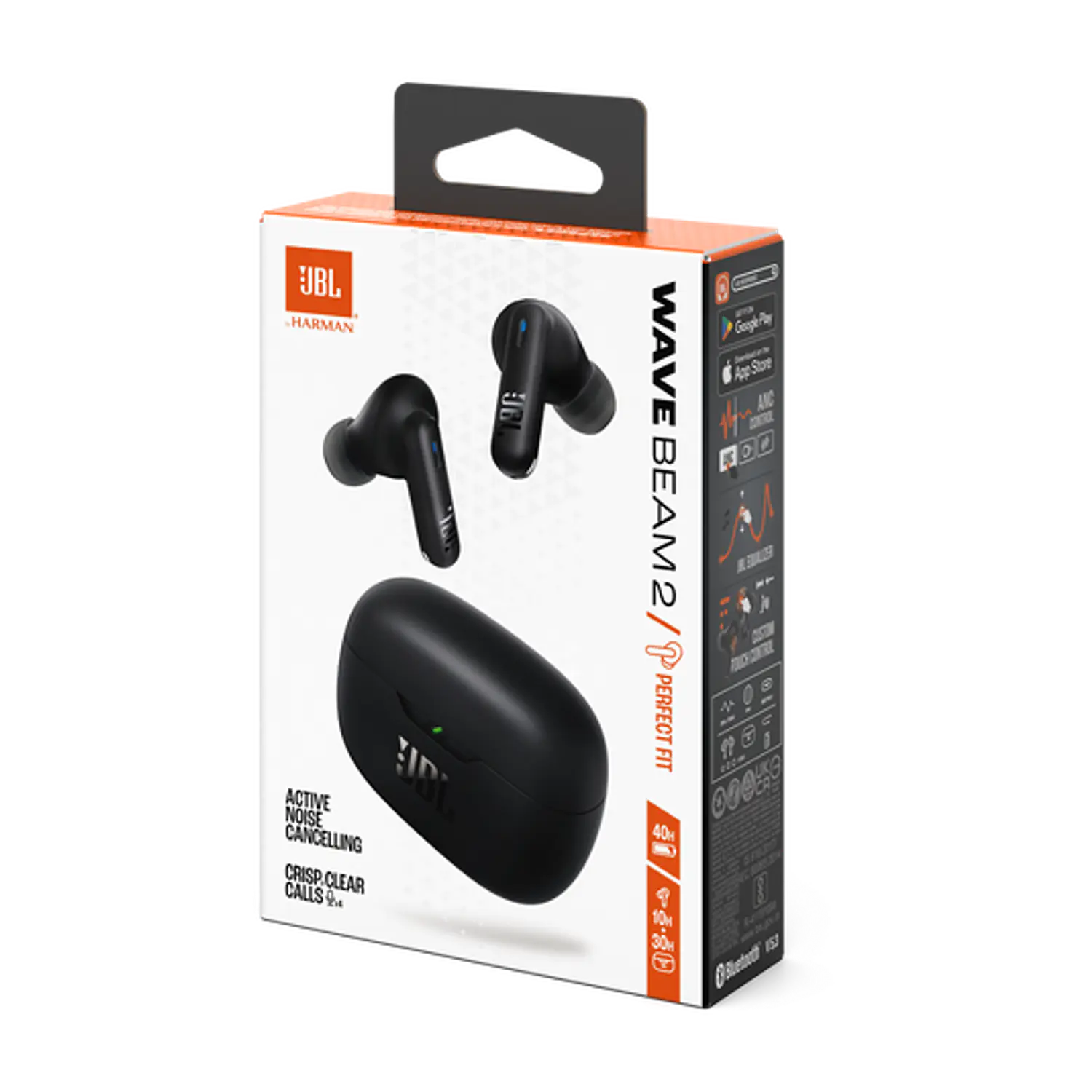 JBL Wave Beam 2, Audífonos Inalámbricos ANC, 4 Micrófonos, Bluetooth 5.3, 40h, IP54, Negro 12