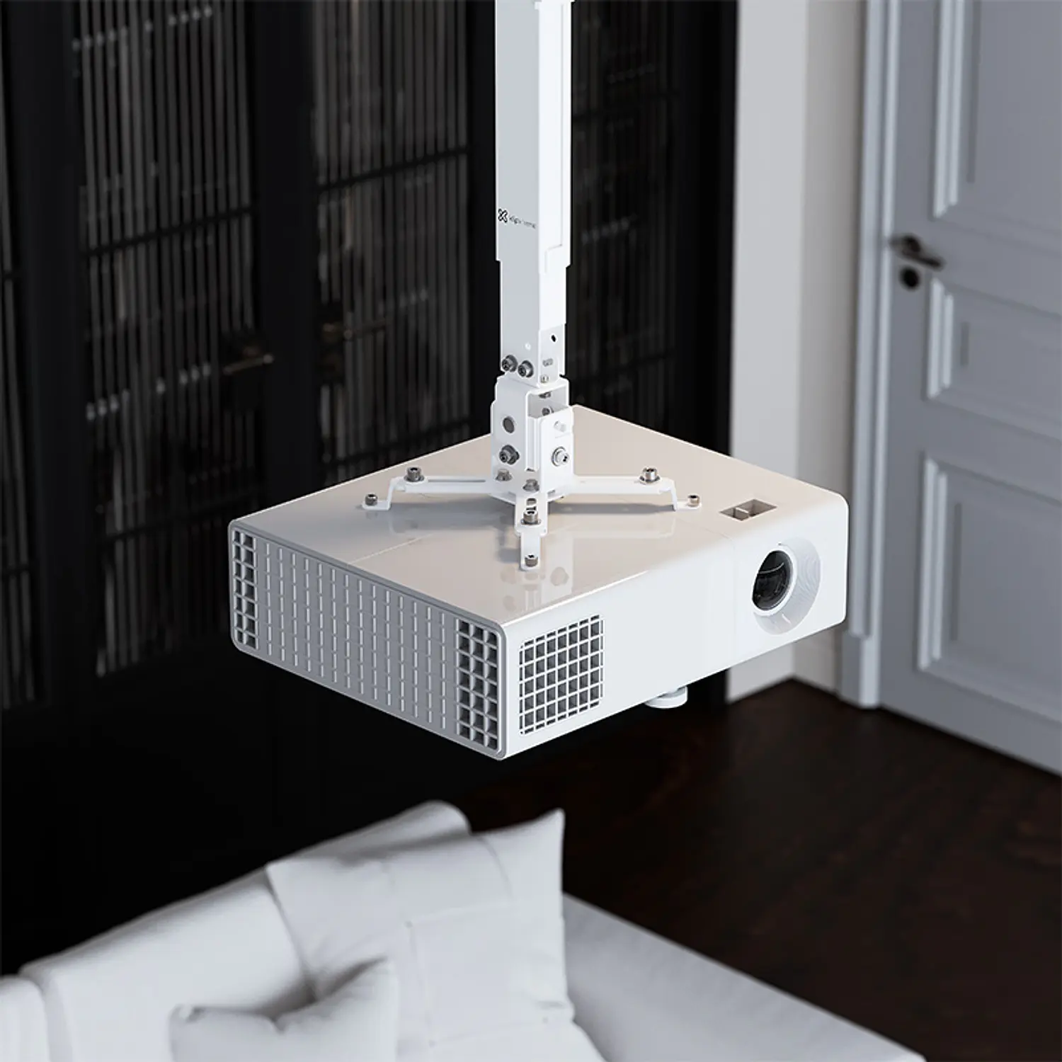 Klip Xtreme KPM-581, Soporte Universal para Proyector, Techo/Pared, 20kg, Blanco 10