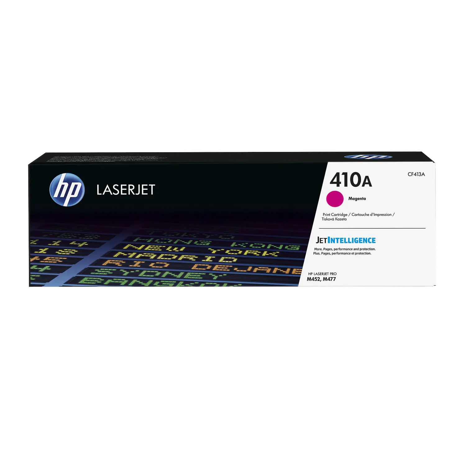 HP 410A CF413A, Tóner Magenta Original LaserJet, 2.300 Páginas, M452/M377/M477