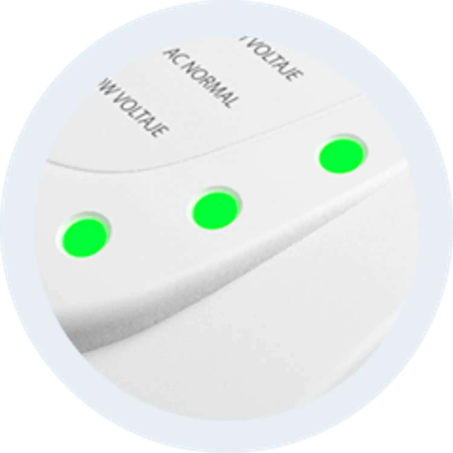 Forza FVP-6630B Zion, Protector de Voltaje 220V, 6600W, 30A, 880J, Bornera, Blanco 5