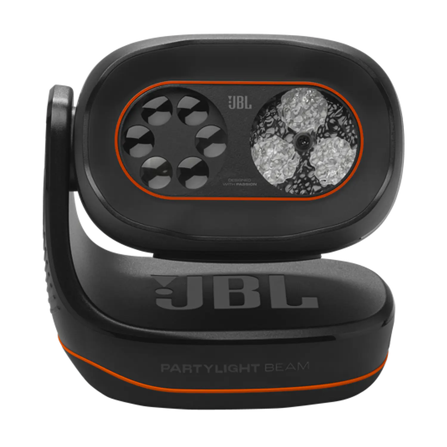 JBL PartyLight Beam, Luz de Fiesta LED RGB 20W con Sincronización Musical, Negro 2