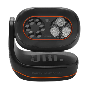 JBL PartyLight Beam, Luz de Fiesta LED RGB 20W con Sincronización Musical, Negro