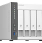 QNAP TS-433-4G-US NAS Torre 4 Bahías, Cortex-A55 Quad-Core, 4GB RAM, 2.5GbE - Miniatura 3