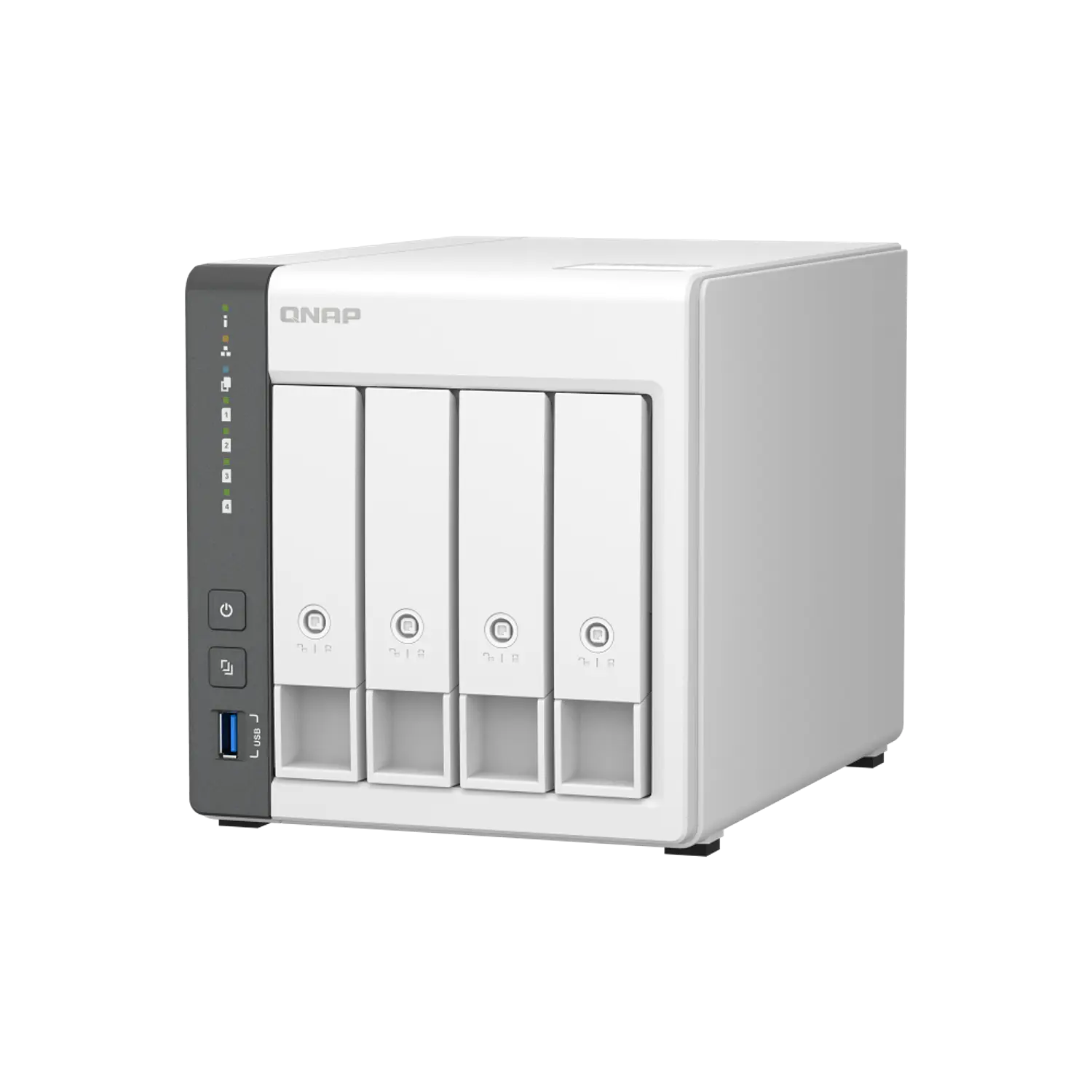 QNAP TS-433-4G-US NAS Torre 4 Bahías, Cortex-A55 Quad-Core, 4GB RAM, 2.5GbE 5