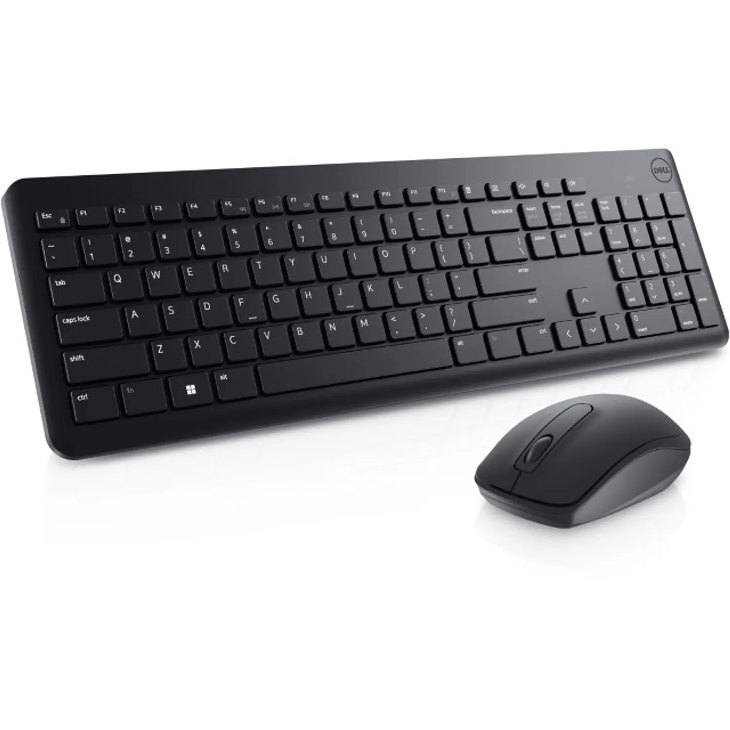 Dell KM3322W, Kit Teclado y Mouse Inalámbrico 2.4GHz, Receptor USB, Español, 1000 DPI, Negro 1